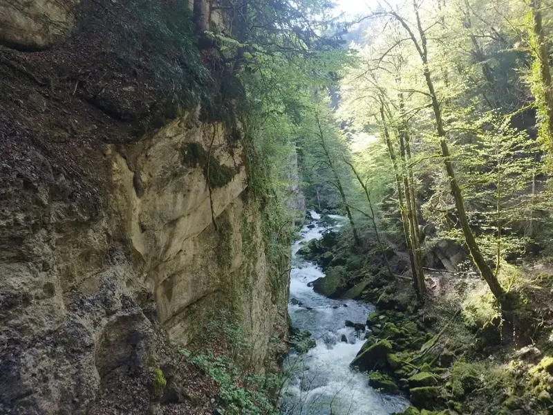Emilie Varrel en pleine nature, dans son élément